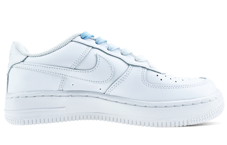 Order 나이키 에어포스 1 로우 '스노우맨 화이트 블루' (커스텀) CW2288-111(Team40-男款冬天的守望蓝白)