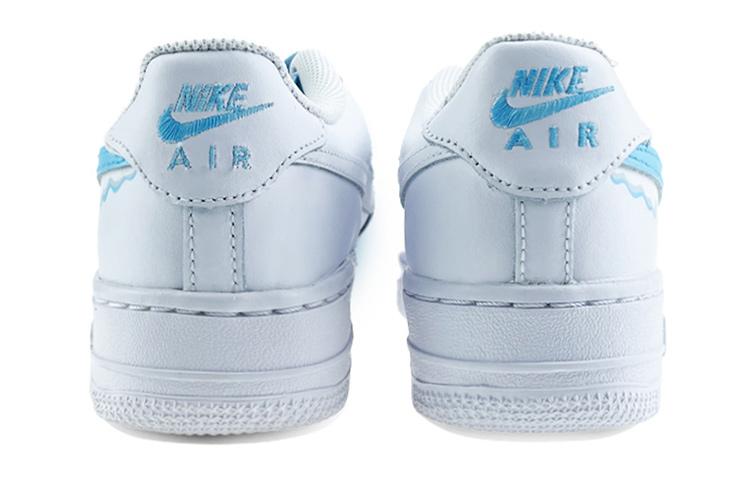 Purchase 나이키 에어포스 1 로우 '스노우맨 화이트-블루파인' (커스텀) DH2920-111(Team40-冬天的守望蓝白)