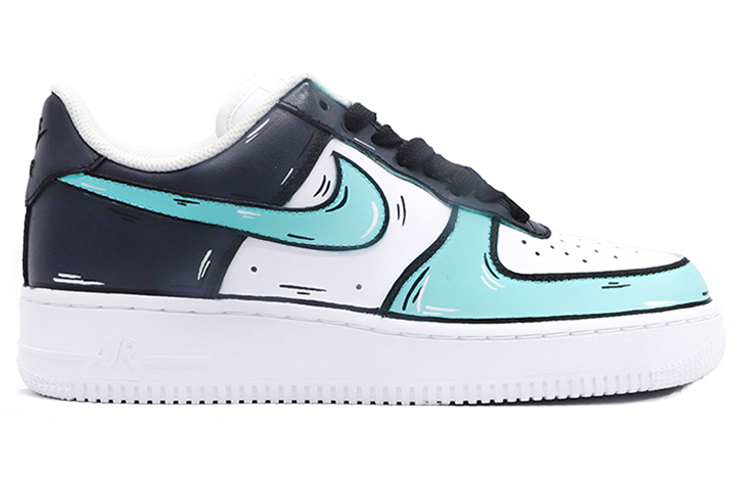 Order Zapatillas Nike Air Force 1 Low 'South Beach Verde Tiffany' CW2288-111(TeamM-男女同款-二次元-黑白绿)