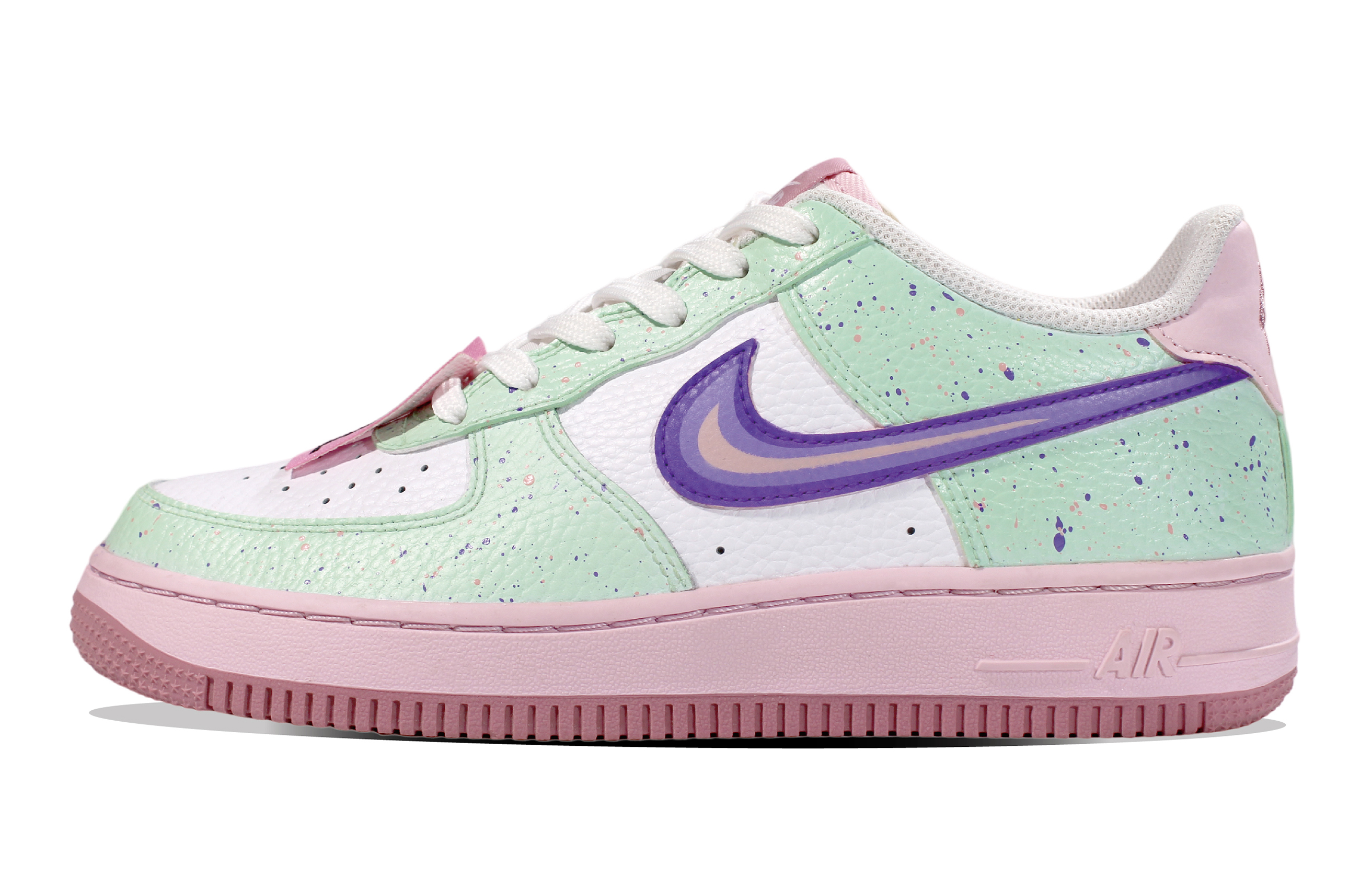 Buy ナイキ AF1 ロー "メロン漸層スウッシュ" (Nike AF1 Rō "Meron Zensō Suwusshu") CT3839-107(Team30-泼墨甜心哈密瓜空军)