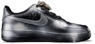 Order 【定製球鞋】Nike Air Force 1 Low (GS) 空軍一號 新中式 特殊禮盒 潑墨 科技銀 灼燒乾枯玫瑰 手工做舊風 情侶 休閒 低幫 板鞋 黑銀