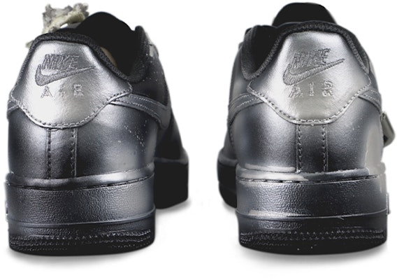 【定製球鞋】Nike Air Force 1 Low (GS) 空軍一號 新中式 特殊禮盒 潑墨 科技銀 灼燒乾枯玫瑰 手工做舊風 情侶 休閒 低幫 板鞋 黑銀 Shop 【定製球鞋】Nike Air Force 1 Low (GS) 空軍一號 新中式 特殊禮盒 潑墨 科技銀 灼燒乾枯玫瑰 手工做舊風 情侶 休閒 低幫 板鞋 黑銀