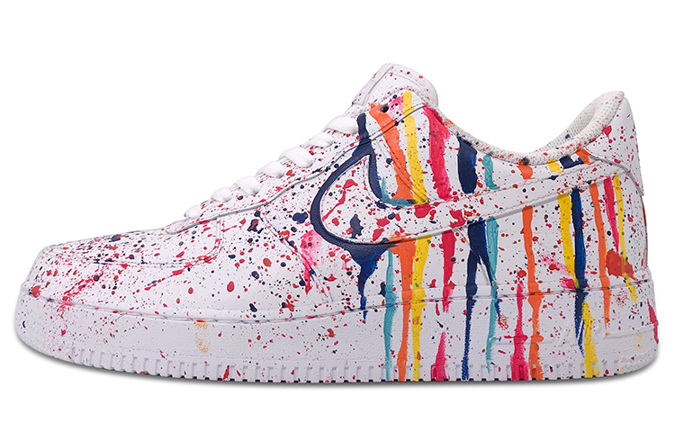 Buy 【カスタムシューズ】ナイキ エア フォース 1 ロー「スプラッターペイント」 315122-111(TeamD-泼墨彩绘)