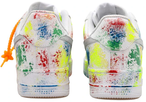カスタムシューズ ナイキ エアフォース1 ロー 'スプラッタースウッシュシルバースターマルチカラー' CW2288-111(Team拾玖-彩色泼墨男S-BOX) Shop カスタムシューズ ナイキ エアフォース1 ロー 'スプラッタースウッシュシルバースターマルチカラー' CW2288-111(Team拾玖-彩色泼墨男S-BOX)