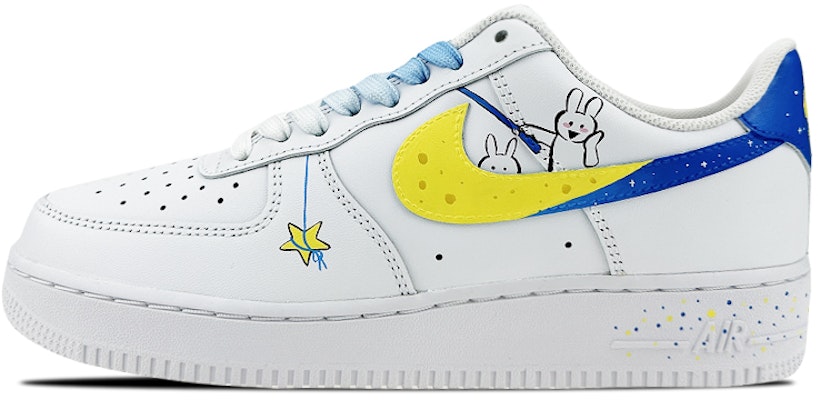 Zapatillas Nike Air Force 1 Low 'Splatter Blanco Azul Amarillo' CW2288-111(Team叁-男款兔子钓星星S-BOX) Buy Zapatillas Nike Air Force 1 Low 'Splatter Blanco Azul Amarillo' CW2288-111(Team叁-男款兔子钓星星S-BOX)