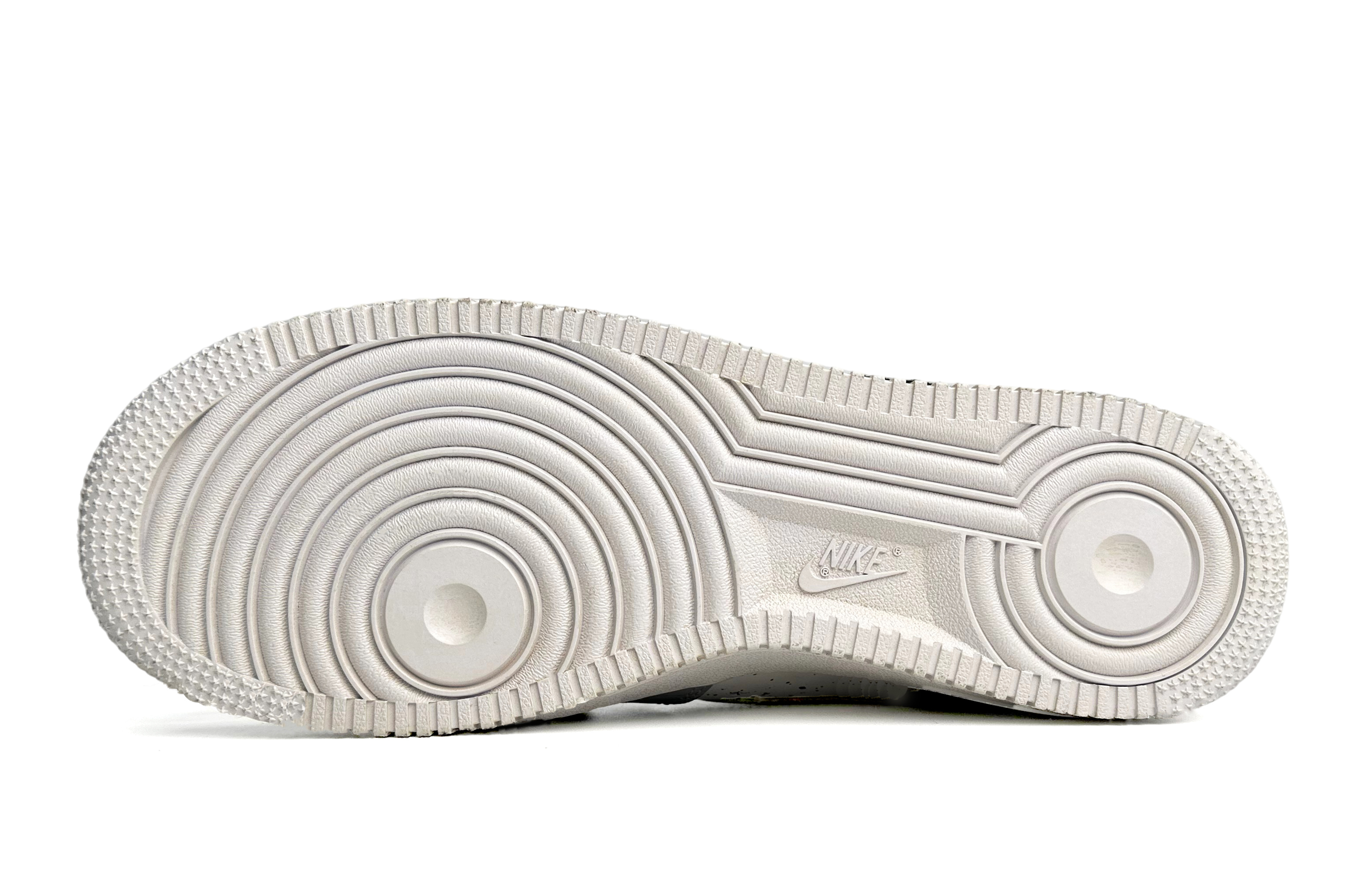 Purchase 나이키 에어포스 1 로우 '스플래터 그레이-화이트' (커스텀) CW2288-111(Team11-久念年华男款灰白)