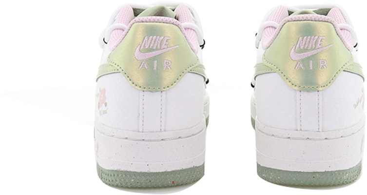 【定制球鞋】Nike Air Force 1 Low 春意盎然 活力春天 開花季節 低幫運動鞋 GS 白綠 Purchase 【定制球鞋】Nike Air Force 1 Low 春意盎然 活力春天 開花季節 低幫運動鞋 GS 白綠