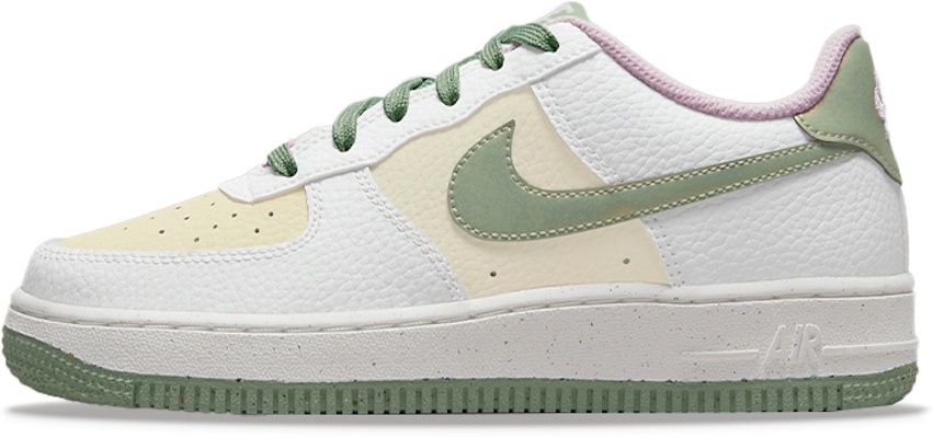 【定制球鞋】Nike Air Force 1 Low 春意盎然 活力春天 開花季節 低幫運動鞋 GS 白綠 Sizing 【定制球鞋】Nike Air Force 1 Low 春意盎然 活力春天 開花季節 低幫運動鞋 GS 白綠