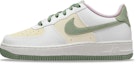 Sizing 【定制球鞋】Nike Air Force 1 Low 春意盎然 活力春天 開花季節 低幫運動鞋 GS 白綠
