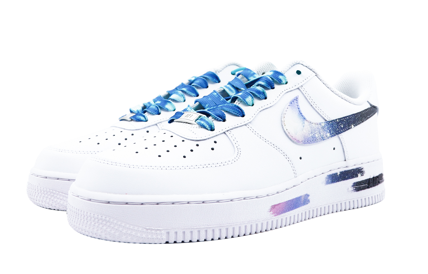 Lookbook [Sepatu Kustom] Nike Air Force 1 Low 'Starlit Night' CW2288-111(Team48-QD星夜)