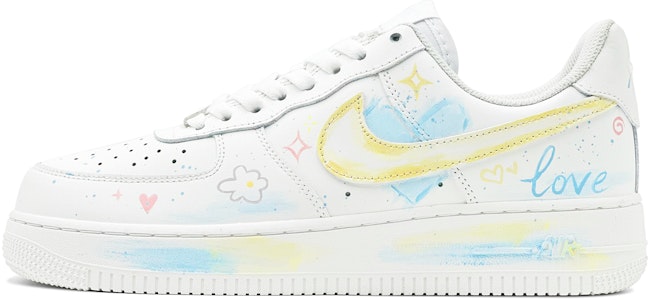 Zapatillas Nike Air Force 1 Low 'Azul Estrellado Amarillo' DH2920-111(TeamS-爱心涂鸦女S-BOX) Buy Zapatillas Nike Air Force 1 Low 'Azul Estrellado Amarillo' DH2920-111(TeamS-爱心涂鸦女S-BOX)