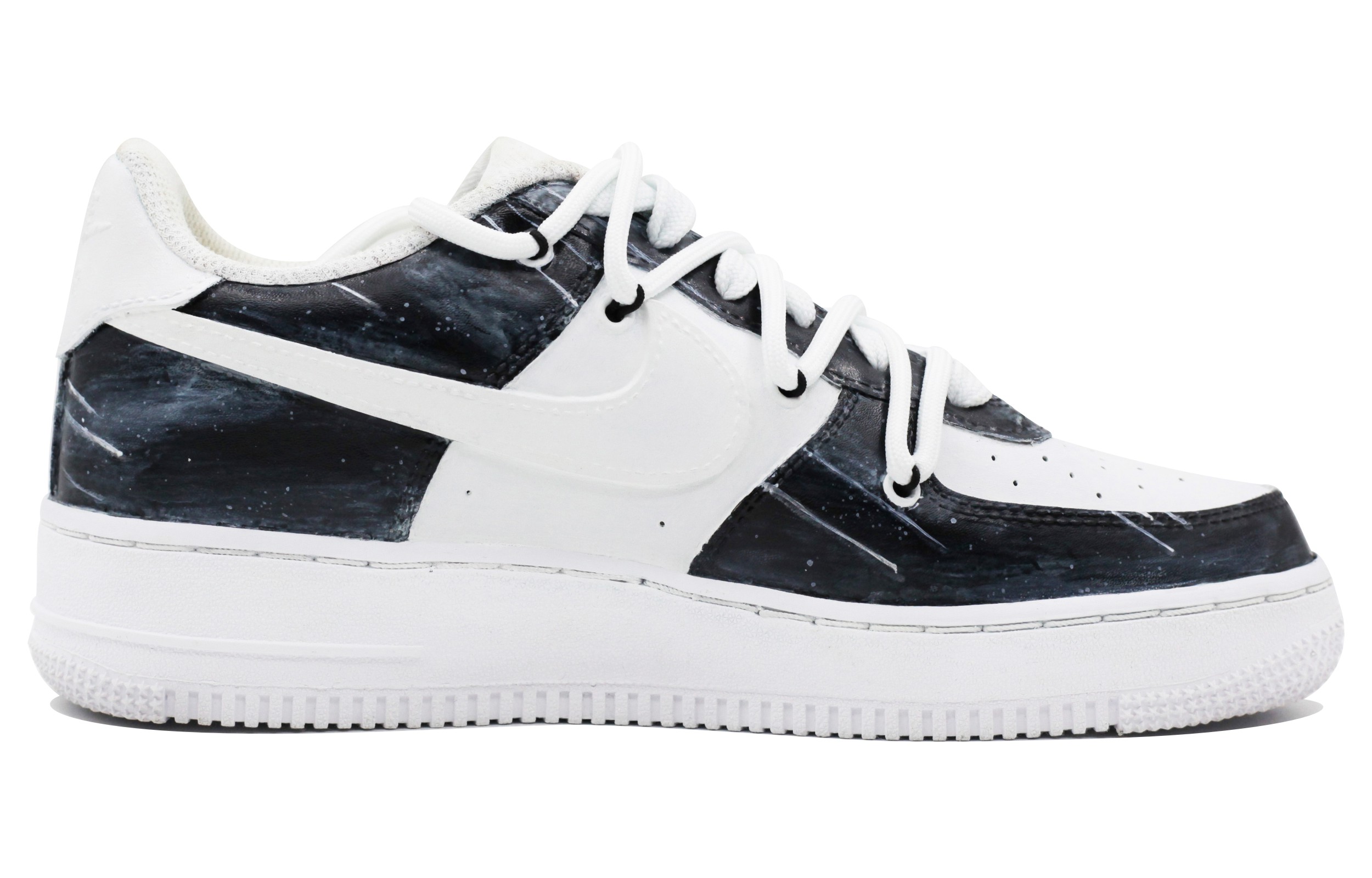 Order [Custom Shoes] Nike Air Force 1 Low 'Starry Sanskrit Black-White'