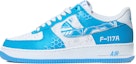 Buy 【訂製球鞋】Nike Air Force 1 Low 隱形戰機 未來武器 防滑耐磨 低筒 板鞋 男款 大學藍