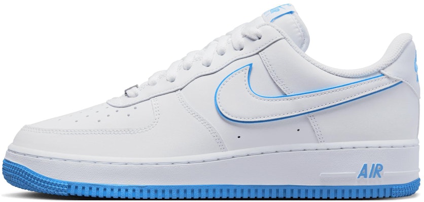 【訂製球鞋】Nike Air Force 1 Low 隱形戰機 未來武器 防滑耐磨 低筒 板鞋 男款 大學藍 Sizing 【訂製球鞋】Nike Air Force 1 Low 隱形戰機 未來武器 防滑耐磨 低筒 板鞋 男款 大學藍