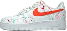 Buy 【訂製球鞋】Nike Air Force 1 空軍一號 電影 舞出我人生 噴繪潑墨 電影主題訂製 耐磨防滑 低幫休閒板鞋 紅綠