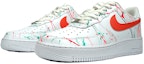 Lookbook 【訂製球鞋】Nike Air Force 1 空軍一號 電影 舞出我人生 噴繪潑墨 電影主題訂製 耐磨防滑 低幫休閒板鞋 紅綠