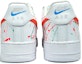 Shop 【訂製球鞋】Nike Air Force 1 空軍一號 電影 舞出我人生 噴繪潑墨 電影主題訂製 耐磨防滑 低幫休閒板鞋 紅綠