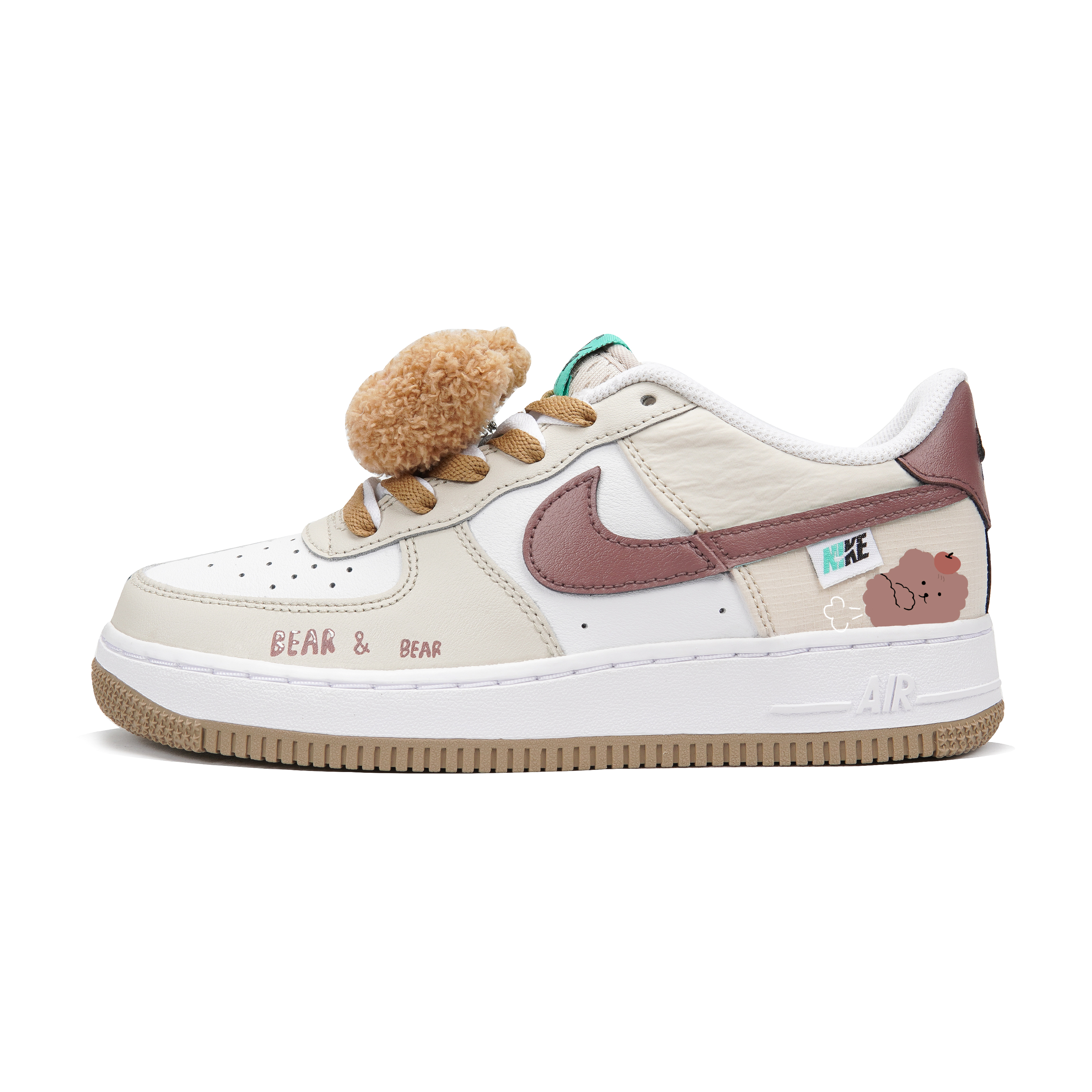 [Custom Shoes] Nike Air Force 1 Low 'Stink Bear Gift Box'