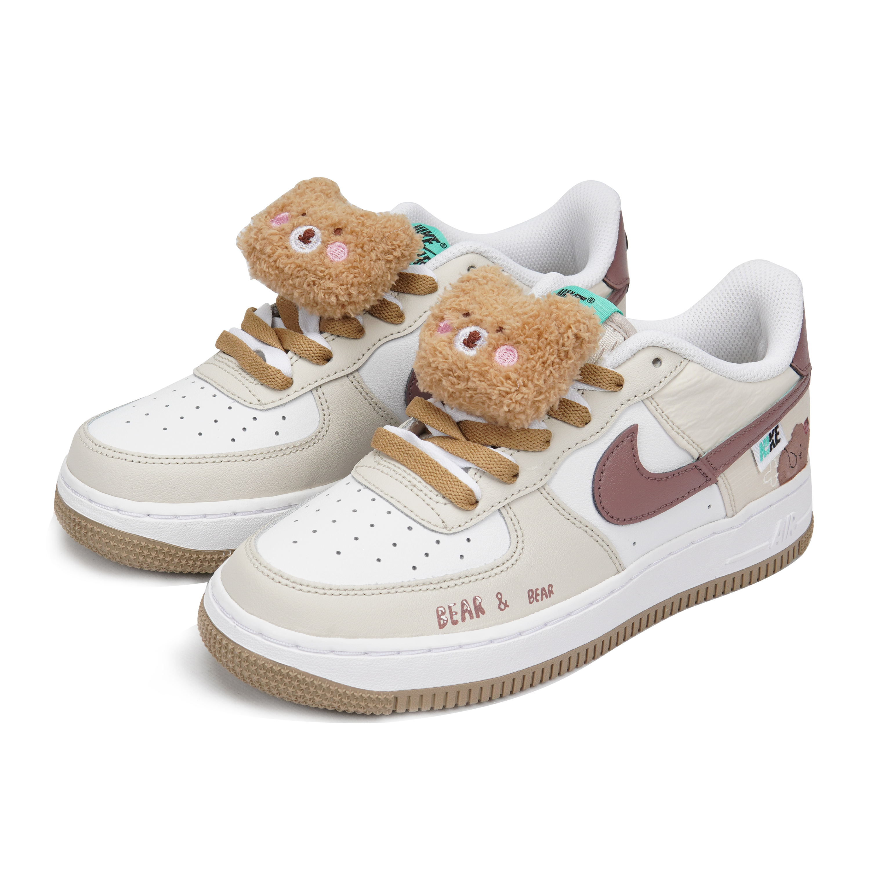 [Custom Shoes] Nike Air Force 1 Low 'Stink Bear Gift Box' 圖 3