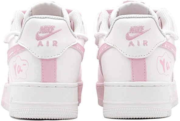 【定制球鞋】Nike Air Force 1 Low 空軍一號草莓牛乳 特殊鞋盒 經典休閒 低幫 板鞋 GS 粉 Shop 【定制球鞋】Nike Air Force 1 Low 空軍一號草莓牛乳 特殊鞋盒 經典休閒 低幫 板鞋 GS 粉