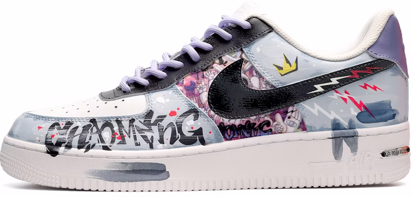 Zapatillas Nike Air Force 1 Low 'Street Graffiti Negro Blanco Azul' CW2288-111(TeamE-男款街头涂鸦黑白蓝) Buy Zapatillas Nike Air Force 1 Low 'Street Graffiti Negro Blanco Azul' CW2288-111(TeamE-男款街头涂鸦黑白蓝)