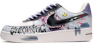 Buy Zapatillas Nike Air Force 1 Low 'Street Graffiti Negro Blanco Azul' CW2288-111(TeamE-男款街头涂鸦黑白蓝)