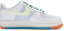 Order 【定制球鞋】 Nike Air Force 1 Low 811製造 街區漫遊 街頭塗鴉 手繪噴繪 低幫 板鞋 GS 白灰藍
