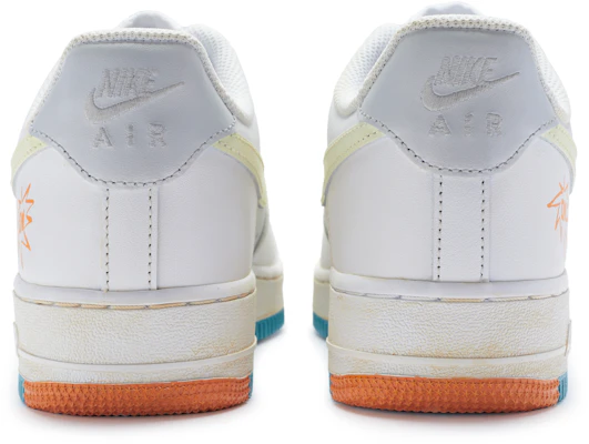 【定制球鞋】 Nike Air Force 1 Low 811製造 街區漫遊 街頭塗鴉 手繪噴繪 低幫 板鞋 GS 白灰藍 Purchase 【定制球鞋】 Nike Air Force 1 Low 811製造 街區漫遊 街頭塗鴉 手繪噴繪 低幫 板鞋 GS 白灰藍