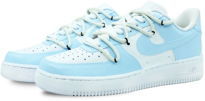 カスタム Nike Air Force 1 Low "学生風ブルー" CW2288-111(Team39-AMY98浅蓝) Lookbook カスタム Nike Air Force 1 Low "学生風ブルー" CW2288-111(Team39-AMY98浅蓝)
