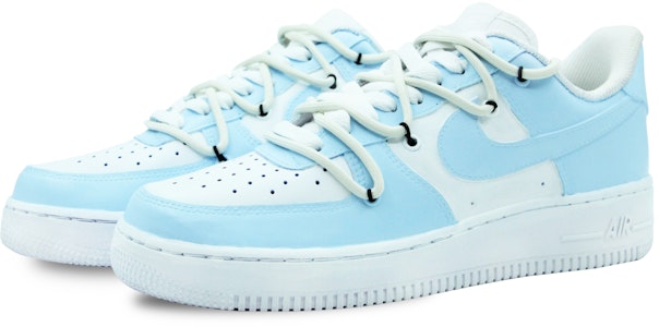 カスタム Nike Air Force 1 Low "学生風ブルー" CW2288-111(Team39-AMY98浅蓝) Lookbook カスタム Nike Air Force 1 Low "学生風ブルー" CW2288-111(Team39-AMY98浅蓝)