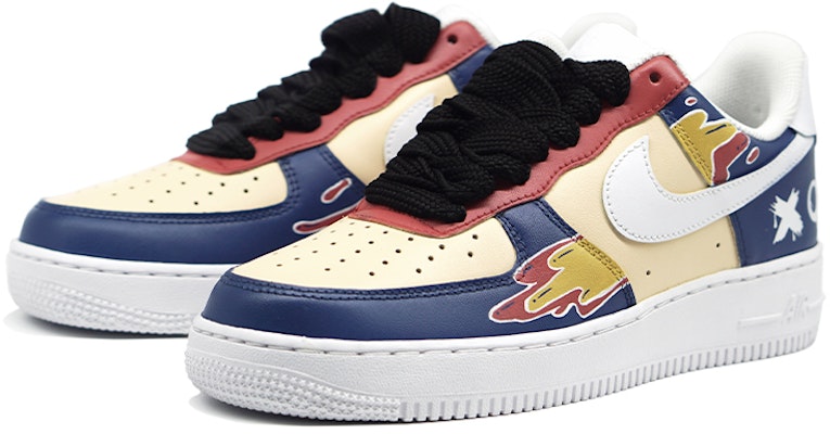 나이키 에어포스 1 로우 '여름 해변' (커스텀) CW2288-111(TeamR-男款低饱和拼色溅水) Lookbook 나이키 에어포스 1 로우 '여름 해변' (커스텀) CW2288-111(TeamR-男款低饱和拼色溅水)