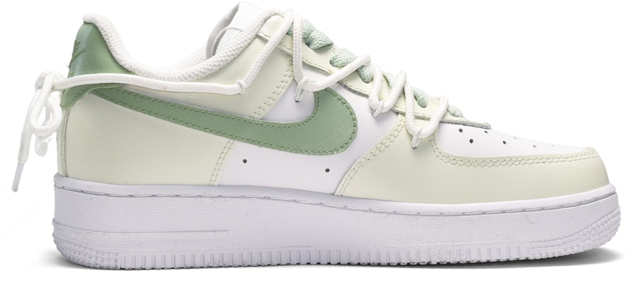 【定製球鞋】Nike Air Force 1 Low 空軍一號 夏日氣泡 珍珠女孩 低筒 板鞋 男款 白綠 Order 【定製球鞋】Nike Air Force 1 Low 空軍一號 夏日氣泡 珍珠女孩 低筒 板鞋 男款 白綠
