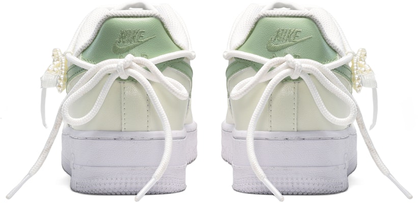 【定製球鞋】Nike Air Force 1 Low 空軍一號 夏日氣泡 珍珠女孩 低筒 板鞋 男款 白綠 Shop 【定製球鞋】Nike Air Force 1 Low 空軍一號 夏日氣泡 珍珠女孩 低筒 板鞋 男款 白綠