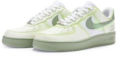 【定制鞋款】耐克空军一号低帮‘夏日回响白绿’ CW2288-111(Team80-男款夏日回音白绿) Lookbook 【定制鞋款】耐克空军一号低帮‘夏日回响白绿’ CW2288-111(Team80-男款夏日回音白绿)