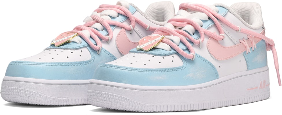 나이키 에어포스1 로우 '여름 마카롱' (화이트/블루/핑크) CW2288-111(TeamE-男款夏日晴空白蓝粉) Lookbook 나이키 에어포스1 로우 '여름 마카롱' (화이트/블루/핑크) CW2288-111(TeamE-男款夏日晴空白蓝粉)