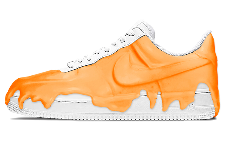 Buy 나이키 에어포스 1 로우 '썸머 오렌지' (커스텀) CW2288—111-(TeamY-男款夏之橙子)