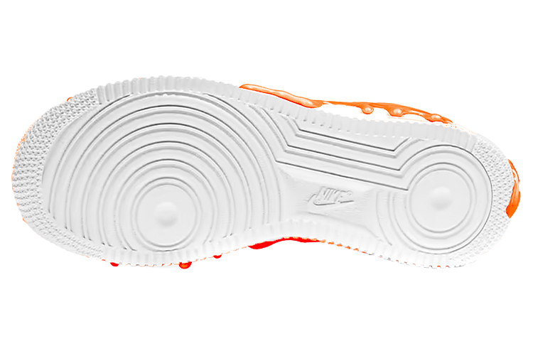 Sizing 나이키 에어포스 1 로우 '썸머 오렌지' (커스텀) CW2288—111-(TeamY-男款夏之橙子)