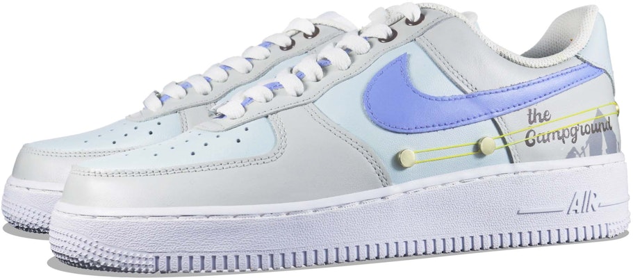 【カスタムシューズ】ナイキ エア フォース 1 ロー 'サマーキャンプ グレー パープル グリーン' CW2288-111(Team36-男款户外风) Shop 【カスタムシューズ】ナイキ エア フォース 1 ロー 'サマーキャンプ グレー パープル グリーン' CW2288-111(Team36-男款户外风)