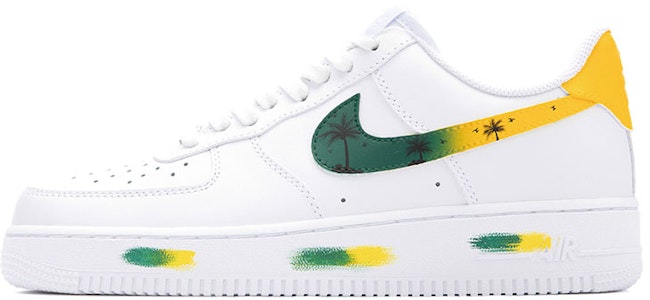ナイキ AF1 ロー "サマーパーム" (Nike AF1 Low "Summer Palm") CW2288-111(Team18-AF1椰树林黄绿) Buy ナイキ AF1 ロー "サマーパーム" (Nike AF1 Low "Summer Palm") CW2288-111(Team18-AF1椰树林黄绿)
