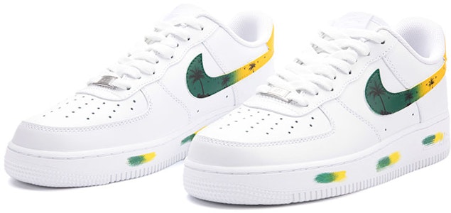 ナイキ AF1 ロー "サマーパーム" (Nike AF1 Low "Summer Palm") CW2288-111(Team18-AF1椰树林黄绿) Lookbook ナイキ AF1 ロー "サマーパーム" (Nike AF1 Low "Summer Palm") CW2288-111(Team18-AF1椰树林黄绿)