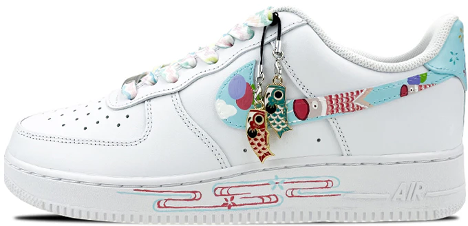 custom-shoes-nike-air-force-1-low-summer-park-koi-graffiti-balloon