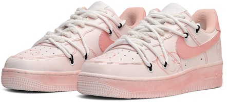 나이키 에어포스1 로우 '썸머 핑크 그래피티' (커스텀) CW2288-111(TeamE-男款爱心笑脸粉红) Lookbook 나이키 에어포스1 로우 '썸머 핑크 그래피티' (커스텀) CW2288-111(TeamE-男款爱心笑脸粉红)