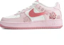 Buy 【客製球鞋】Nike Air Force 1 Low 玫瑰之戀 夏日 防滑耐磨 低筒 板鞋 GS 白粉