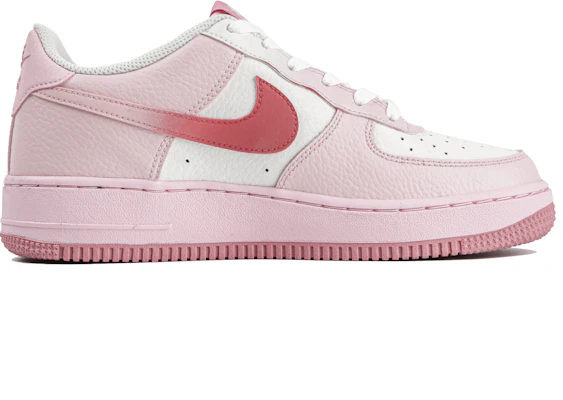 【客製球鞋】Nike Air Force 1 Low 玫瑰之戀 夏日 防滑耐磨 低筒 板鞋 GS 白粉 Order 【客製球鞋】Nike Air Force 1 Low 玫瑰之戀 夏日 防滑耐磨 低筒 板鞋 GS 白粉