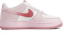 Order 【客製球鞋】Nike Air Force 1 Low 玫瑰之戀 夏日 防滑耐磨 低筒 板鞋 GS 白粉