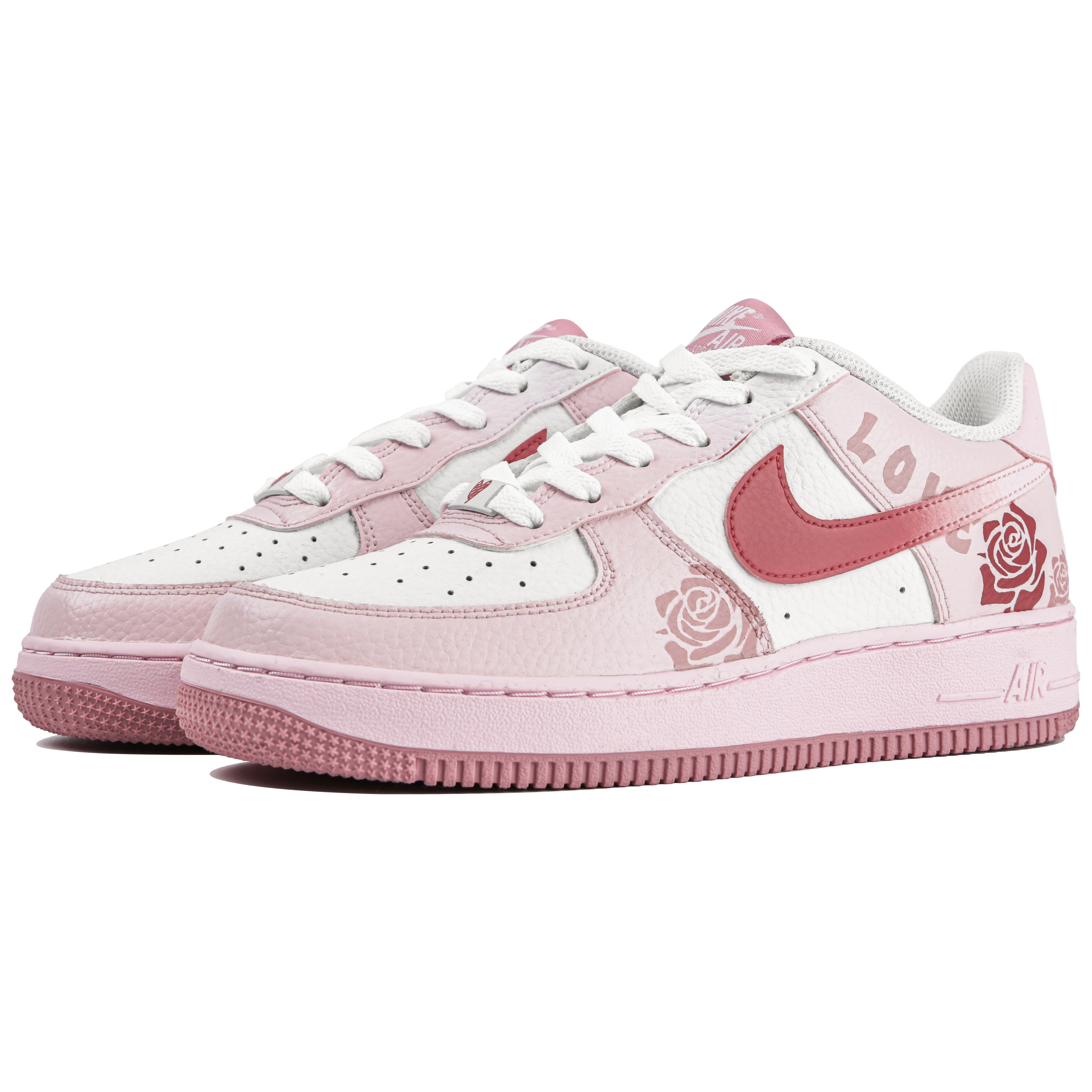 Sepatu Low Rose Air Force Beli [Custom Shoes] Nike Air Force Low