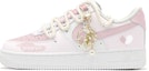 Buy 【訂製球鞋】 Nike Air Force 1 Low 空軍一號 學院風 夏日風鈴花 特殊鞋盒 防滑 低筒 板鞋 GS 粉白
