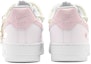 Shop 【訂製球鞋】 Nike Air Force 1 Low 空軍一號 學院風 夏日風鈴花 特殊鞋盒 防滑 低筒 板鞋 GS 粉白