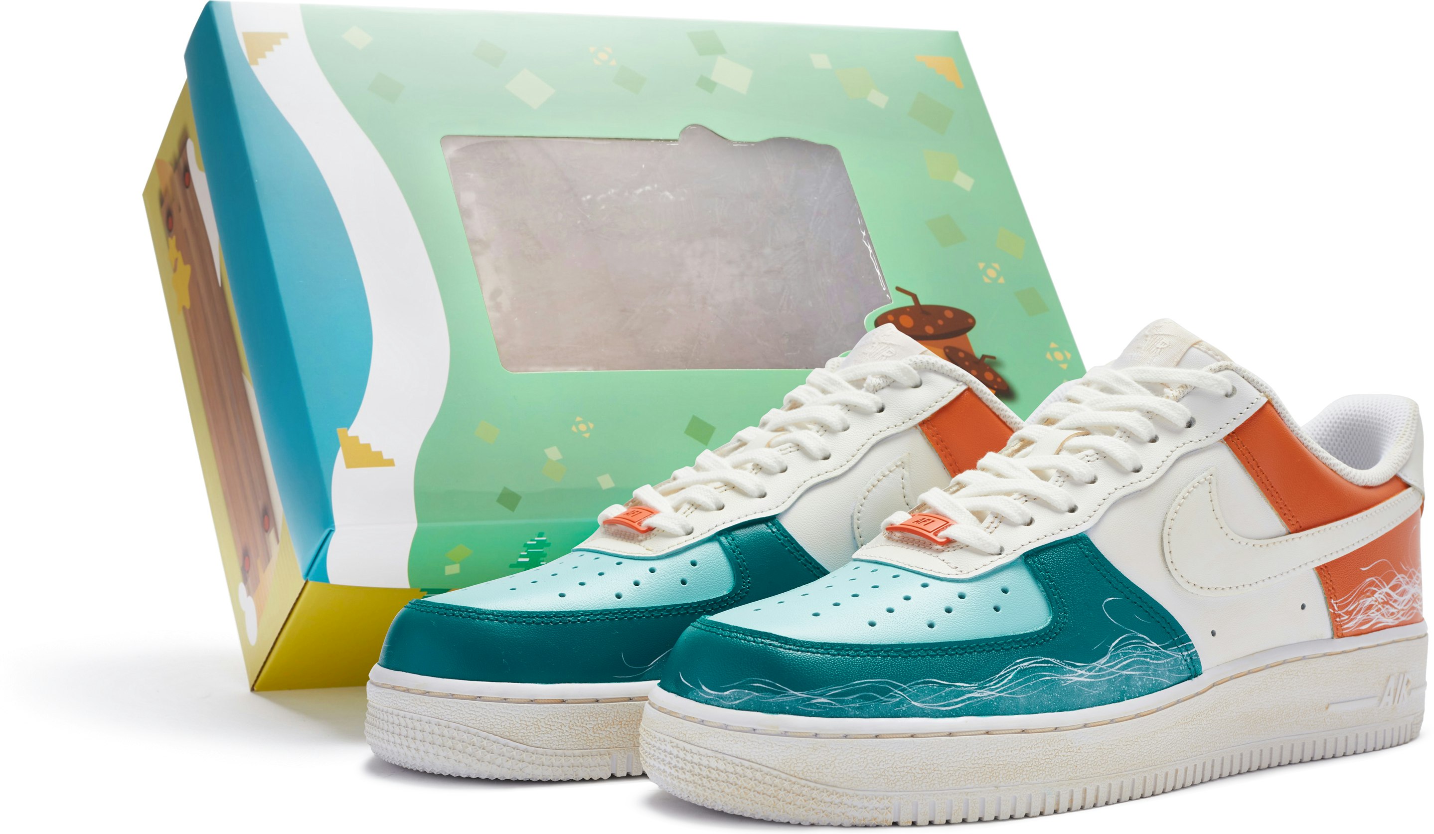 custom-shoes-nike-air-force-1-low-sunset-boulevard