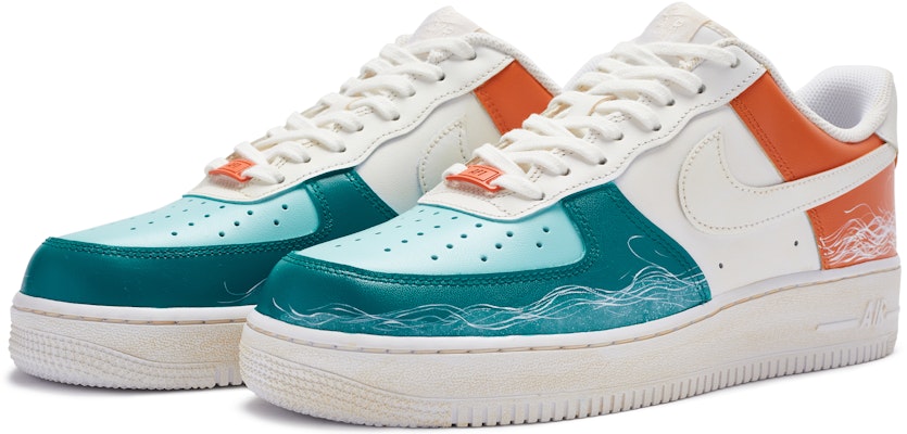 Nike Air Force 1 Low "Atardecer" Pintadas a Mano DH2920-111(TeamR-女款日落大道) Lookbook Nike Air Force 1 Low "Atardecer" Pintadas a Mano DH2920-111(TeamR-女款日落大道)